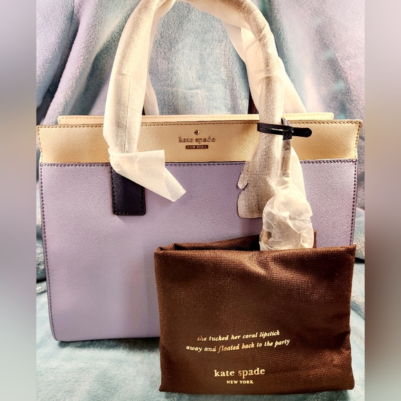 Kate Spade NWT Candace Satchel with Story Book Dust Bag.